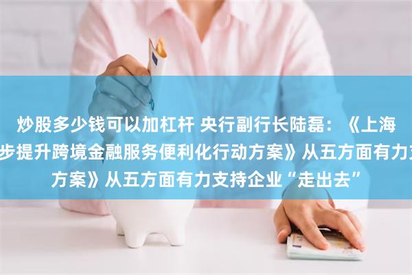 炒股多少钱可以加杠杆 央行副行长陆磊：《上海国际金融中心进一步提升跨境金融服务便利化行动方案》从五方面有力支持企业“走出去”
