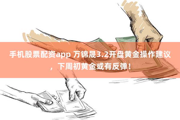 手机股票配资app 万锦晟3.2开盘黄金操作建议，下周初黄金或有反弹！