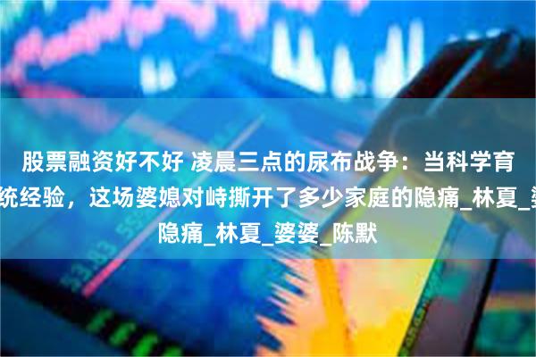 股票融资好不好 凌晨三点的尿布战争：当科学育儿撞上传统经验，这场婆媳对峙撕开了多少家庭的隐痛_林夏_婆婆_陈默