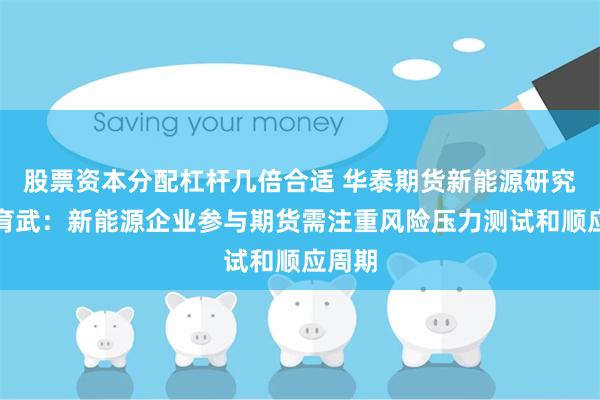 股票资本分配杠杆几倍合适 华泰期货新能源研究员王育武：新能源企业参与期货需注重风险压力测试和顺应周期
