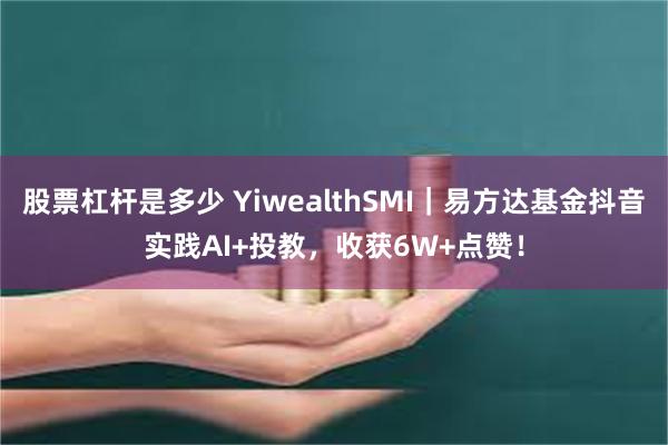 股票杠杆是多少 YiwealthSMI|易方达基金抖音实践AI+投教,收获6W+点赞!
